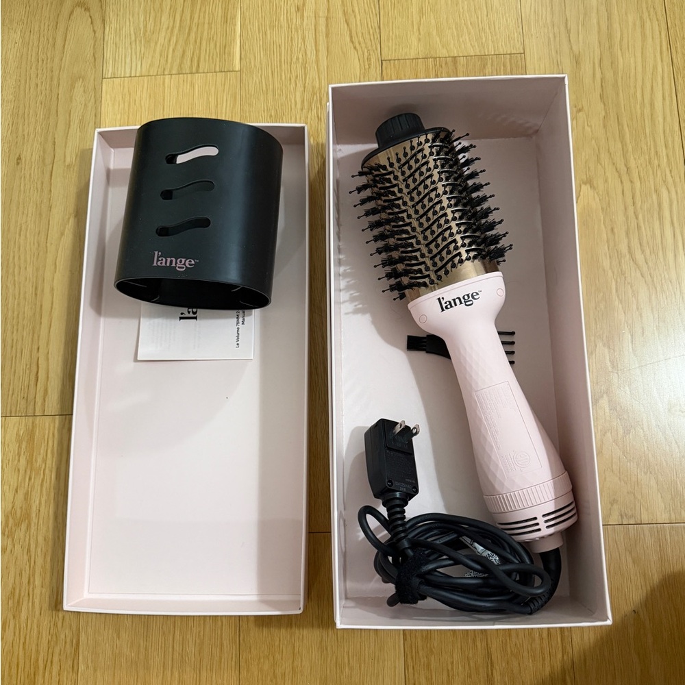 L'ANGE HAIR Le Volume 2-in-1 Titanium Blow Dryer Brush (75 mm)